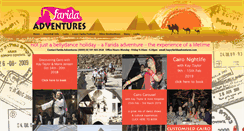 Desktop Screenshot of faridaadventures.com
